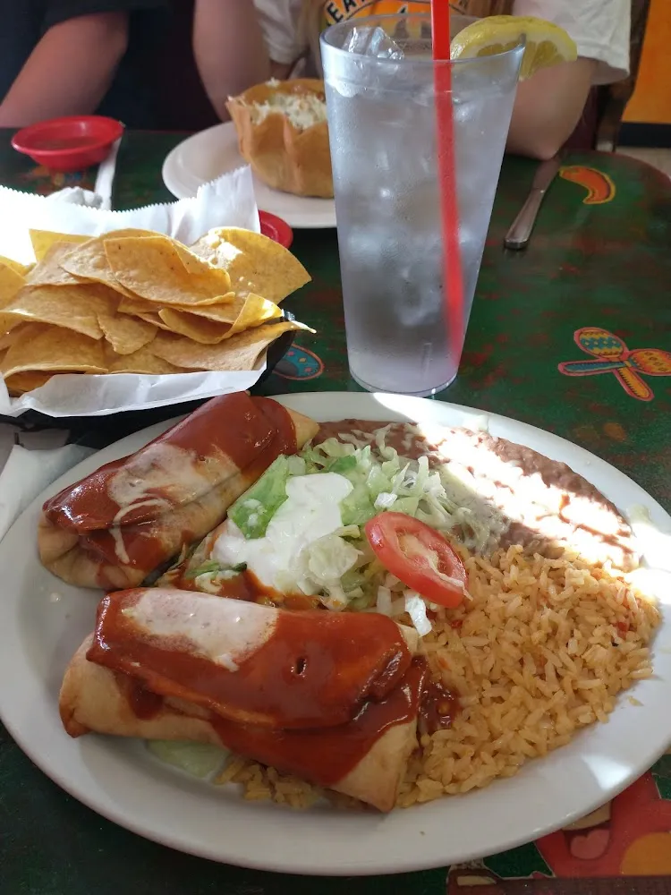 Chimichanga Dinner