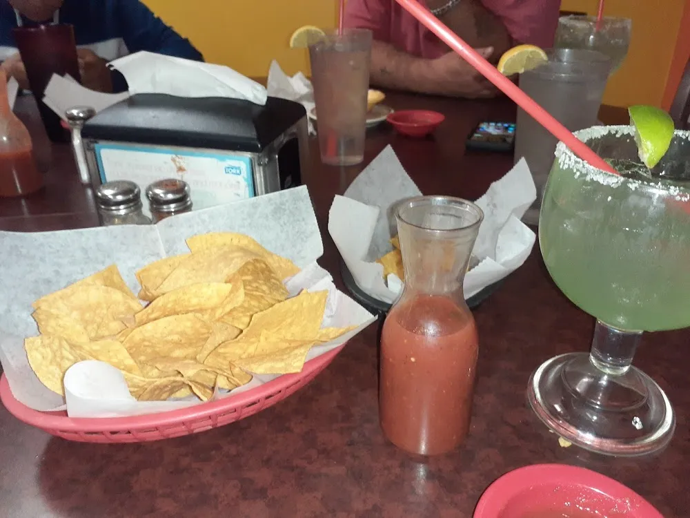 Chips and Salsa and Margherita