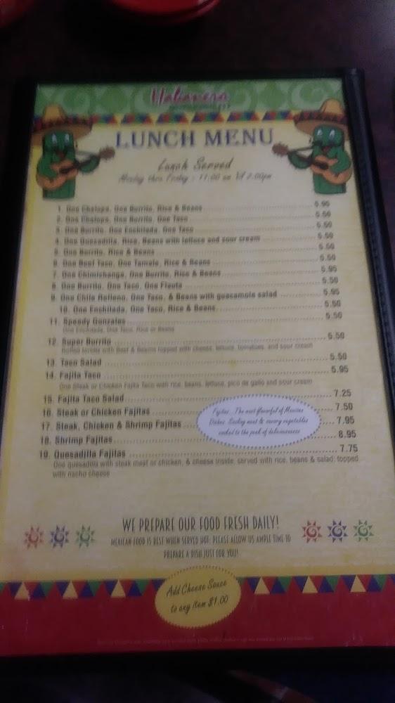 Habanero Mexican Grill Menu image 3