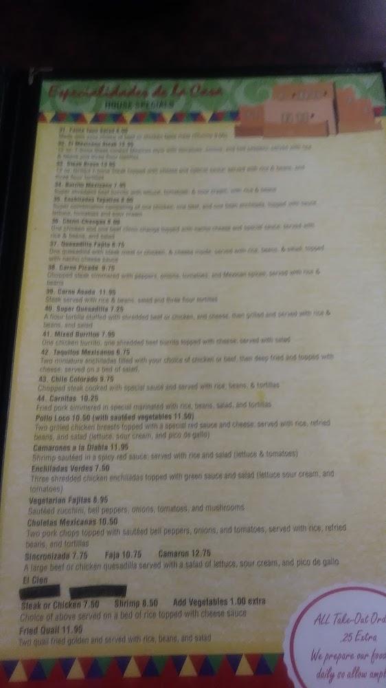 Habanero Mexican Grill Menu image 4